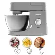 Kenwood Chef KVC3100S kjøkkenmaskin i sølv med rustfri bolle og K-visp montert