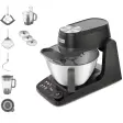 Kenwood KHC40 kjøkkenmaskin i svart med 4,3-liters skål, blender og foodprosessor