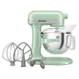 KitchenAid Artisan 5KSM60SPX kjøkkenmaskin i pistasjgrønn med løftearm og 5,6-liters stålbolle