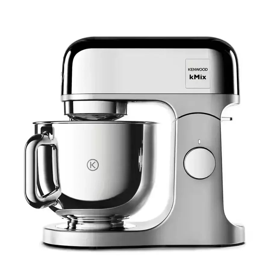 Kenwood kMix KMX760CH kjøkkenmaskin i blank krom med rustfri skål